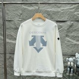 Autumn/Spring Cotton Long Sleeve Printed O Neck Pullover Sweatshirt