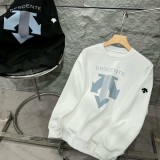 Autumn/Spring Cotton Long Sleeve Printed O Neck Pullover Sweatshirt