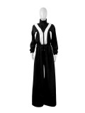 Contrast Color 2pcs/Set Casual Sports Long Sleeve Cardigan And Pants