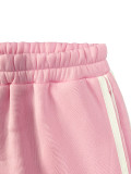 Casual Zipper Sweatshirt Sweatpant Two-piece Set