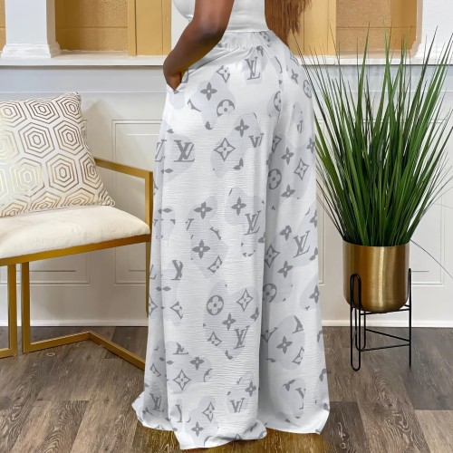 1 Piece Custom Casual Print Long Pant
