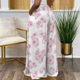 1 Piece Custom Casual Print Long Pant