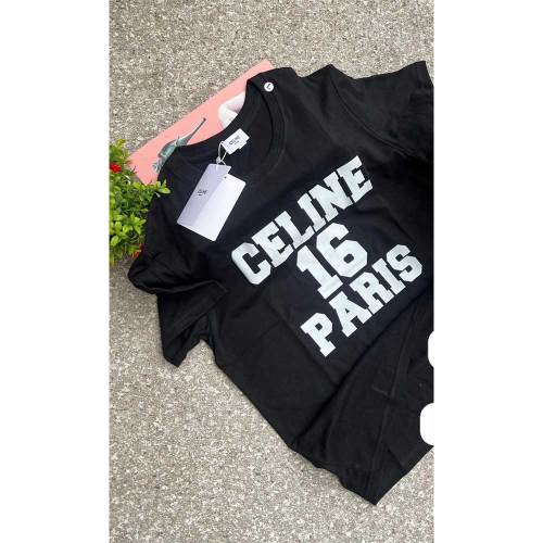 Cotton Short Sleeve Round Neck Printed T-shirt