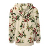 1 Piece Custom Casual Print Long Sleeve Hoodie Sweatshirts