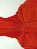 Casual Outing Sports Solid Silver Velvet Zipper Hoodie Women's Suit