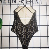Summer Beach Padded Printed Straps One Piece Swimwears
