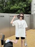Cotton Short Sleeve Round Neck Printed Tees