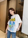 Cotton Short Sleeve Round Neck Printed Tees