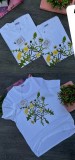 Cotton Short Sleeve Round Neck Printed Tee Shirt