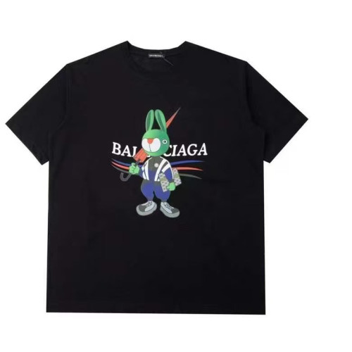 Cotton Short Sleeve Round Neck Printed Tee Shirt