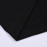 Cotton Short Sleeve Round Neck Printed Tees