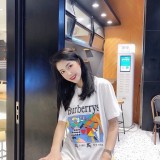Cotton Short Sleeve Round Neck Printed Tees
