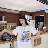 Cotton Short Sleeve Round Neck Printed Tees