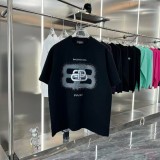 Cotton Short Sleeve Round Neck Printed Tee Shirt