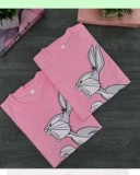 Cotton Round Neck Printed Short Sleeve Tee