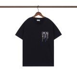 Cotton Round Neck Printed Short Sleeves T-shirt