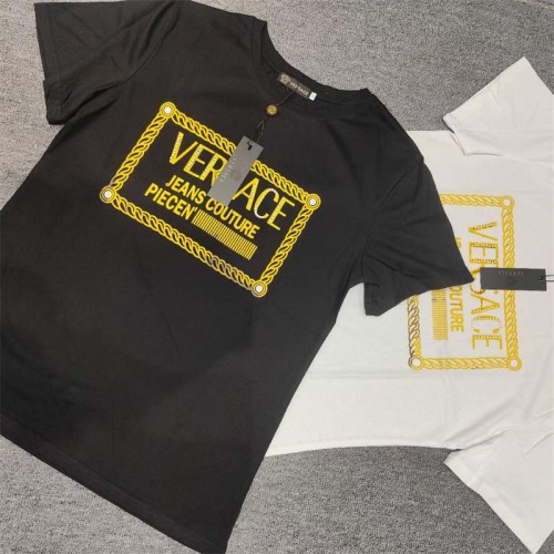 Cotton Round Neck Printed Short Sleeves T-shirt