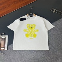 Cotton Round Neck Printed Short Sleeves T-shirt