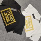 Cotton Round Neck Printed Short Sleeves T-shirt
