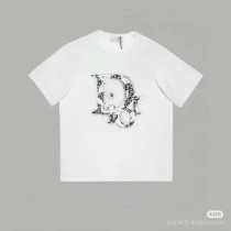 Cotton Round Neck Printed Short Sleeves Graphic T-shirt