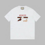 Cotton Round Neck Printed Short Sleeves Graphic T-shirt