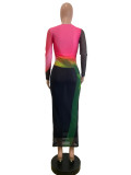 Spring/Autumn Double-layer Mesh Elegant Long Dresses