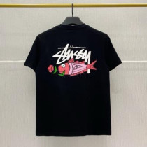Cotton Round Neck Printed Short Sleeves T-shirt