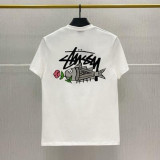 Cotton Round Neck Printed Short Sleeves T-shirt