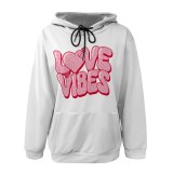 1 Piece Custom Casual Print Long Sleeve Hoodie Sweatshirts