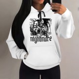 1 Piece Custom Casual Print Long Sleeve Hoodie Sweatshirts