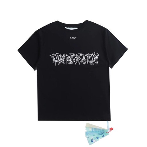 Cotton Round Neck Printed Short Sleeves T-shirt