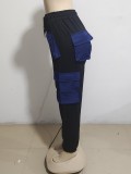 Women's Casual High Waisted Stretchy Straight Leg Jogger Sweatpants