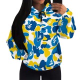 1 Piece Custom Casual Print Long Sleeve Hoodie Sweatshirts