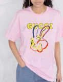 Cotton Round Neck Printed Short Sleeves T-shirt