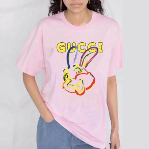 Cotton Round Neck Printed Short Sleeves T-shirt