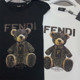 Cotton Round Neck Printed Short Sleeves T-shirt