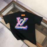 Cotton Round Neck Printed Short Sleeves T-shirt