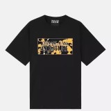 Cotton Round Neck Printed Short Sleeves T-shirt