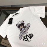 Cotton Round Neck Printed Short Sleeves T-shirt