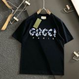 Cotton Round Neck Printed Short Sleeves Tees