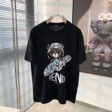 Cotton Round Neck Printed Short Sleeves T-shirt