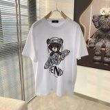 Cotton Round Neck Printed Short Sleeves T-shirt