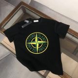 Cotton Round Neck Printed Short Sleeves T-shirt