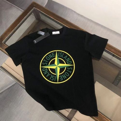 Cotton Round Neck Printed Short Sleeves T-shirt
