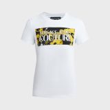 Cotton Round Neck Printed Short Sleeves T-shirt