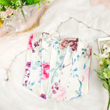 Women Corset Floral Cincher Overbust Bustier Underwear Trainer Shapewear Top