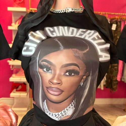 Versatile Women's Printed T-shirt