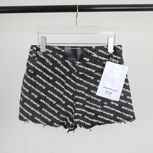 Summer Letter Printing Fashion Casual Denim Shorts