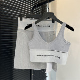 Sports Bra Women Letters Hyuna AW Yoga Running U Vest