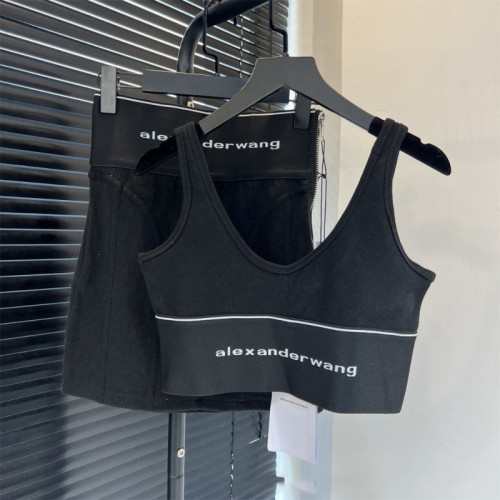 Sports Bra Women Letters Hyuna AW Yoga Running U Vest